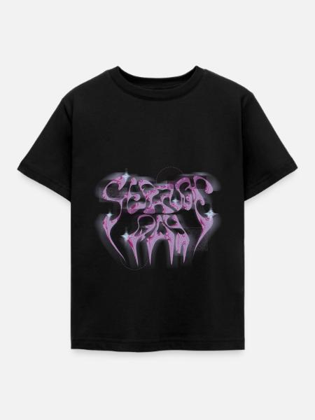 Strange Day - Kinder T-Shirt - Schwarz