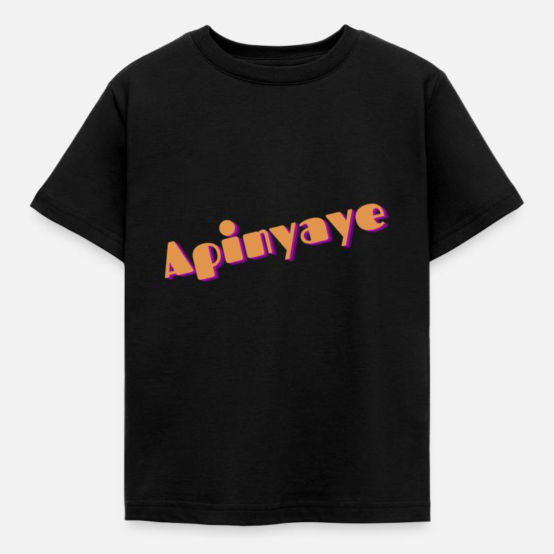 Apinyaye D2 - T-shirt Enfant - noir