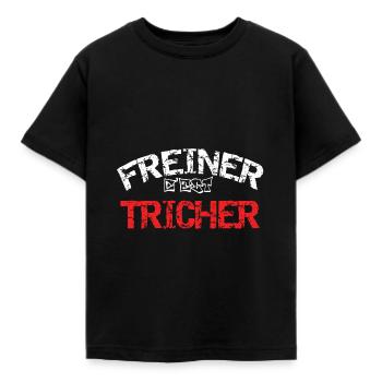 Freiner c est Tricher - T-shirt Enfant - noir - Devant - AI Model Kid Female (0cm)