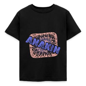 Colleague Anakin - Kids' T-Shirt - black - Front - AI Model Kid Female (0cm)