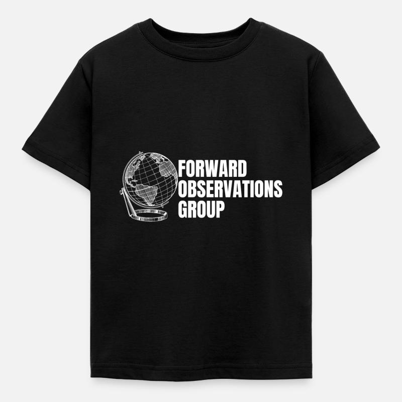 Forward Observations Group - Kids' T-Shirt - black