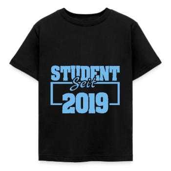 2019 - Kids' T-Shirt - black - Front - AI Model Kid Female (0cm)