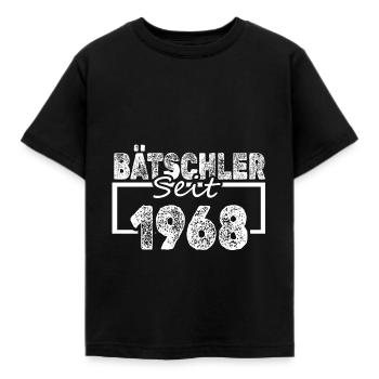 Single 1968 - Kinder T-Shirt - Schwarz - Vorne - AI Model Kid Female (0cm)