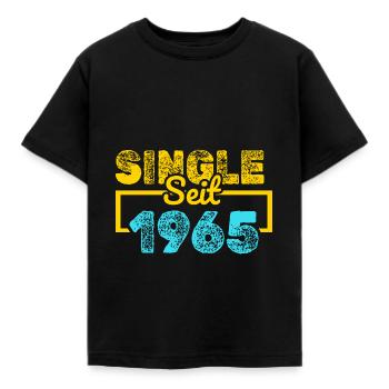 Single 1965 - Kinder T-Shirt - Schwarz - Vorne - AI Model Kid Female (0cm)