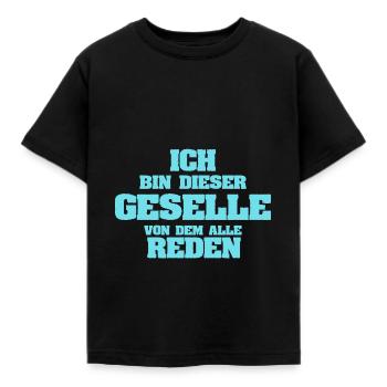 Occupation journeyman - Kids' T-Shirt - black - Front - AI Model Kid Female (0cm)