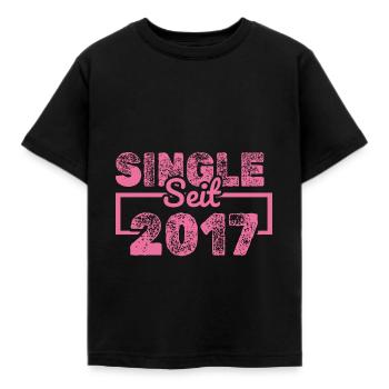 Single 2017 - Kinder T-Shirt - Schwarz - Vorne - AI Model Kid Female (0cm)
