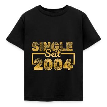 Single 2004 - Kinder T-Shirt - Schwarz - Vorne - AI Model Kid Female (0cm)