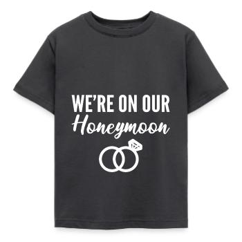 Nos voyageurs en lune de miel Poison - T-shirt Enfant - charbon - Devant - AI Model Kid Female (0cm)