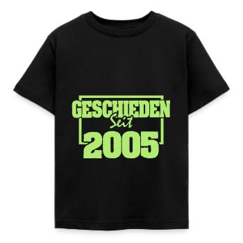 Single 2005 - Kinder T-Shirt - Schwarz - Vorne - AI Model Kid Female (0cm)