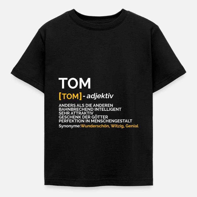 Tom - T-shirt Enfant - noir