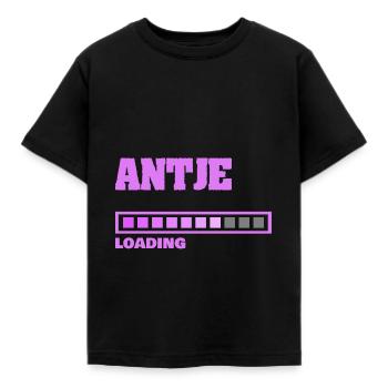 Barre de chargement pour Antje Baby Birth - T-shirt Enfant - noir - Devant - AI Model Kid Female (0cm)