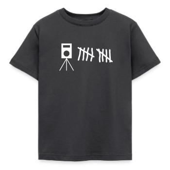 Blitzer autoroute vitesse pneu tuning - T-shirt Enfant - charbon - Devant - AI Model Kid Female (0cm)