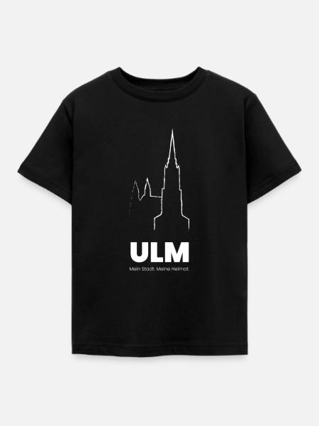Ulm - Kinder T-Shirt - Schwarz