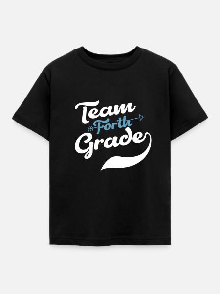 Schule - Kinder T-Shirt - Schwarz