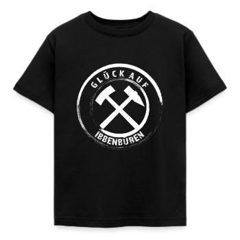 Glück Auf Ibbenbueren - Kinder T-Shirt - Schwarz - Vorne - AI Model Kid Female (0cm)