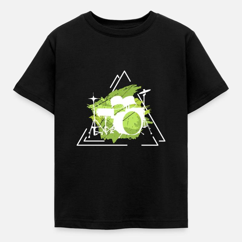 Batterie Percussion Percussion - T-shirt Enfant - noir