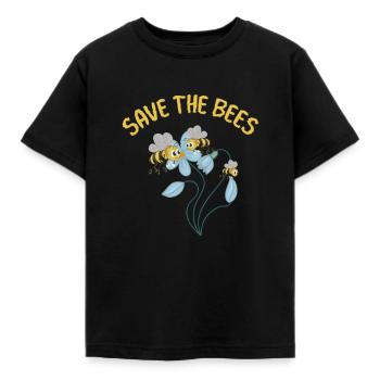 Sauvez les abeilles - T-shirt Enfant - noir - Devant - AI Model Kid Female (0cm)