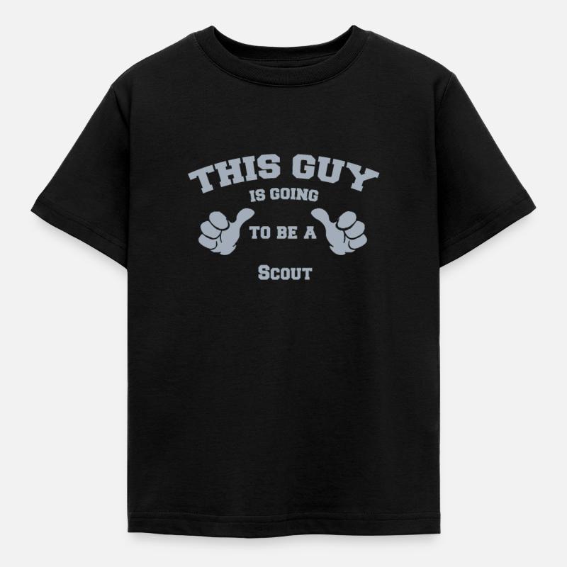This Guy is Going To Be A Scout - Kids' T-Shirt - black