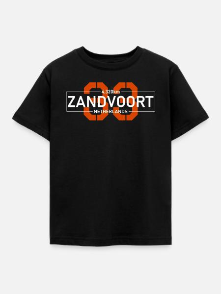 Zandvoort 33 - Kinder T-Shirt - Schwarz