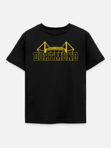 Dortmund Stadion Fan - Kinder T-Shirt - Schwarz