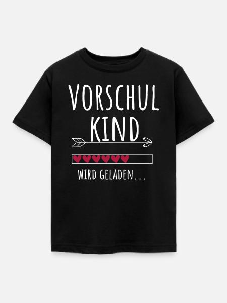 Vorschulkind Kindergarten Vorschule Geschenk - Kinder T-Shirt - Schwarz