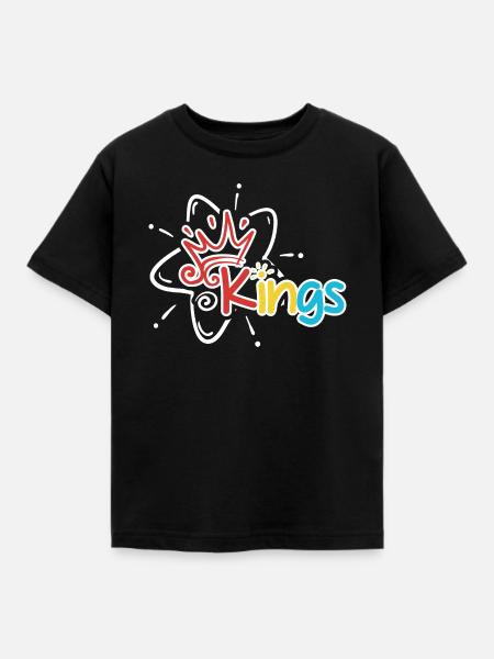 Kings Crown Atom Tee - Kids' T-Shirt - black