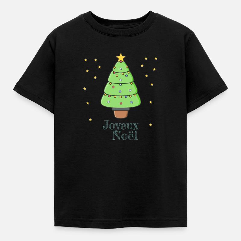 Joyeux Noël - T-shirt Enfant - noir