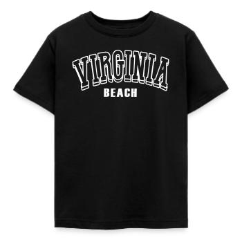 Virginia Shirt - Kids' T-Shirt - black - Front - AI Model Kid Female (0cm)