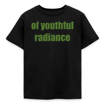 d’éclat de jeunesse - T-shirt Enfant - noir - Devant - AI Model Kid Female (0cm)