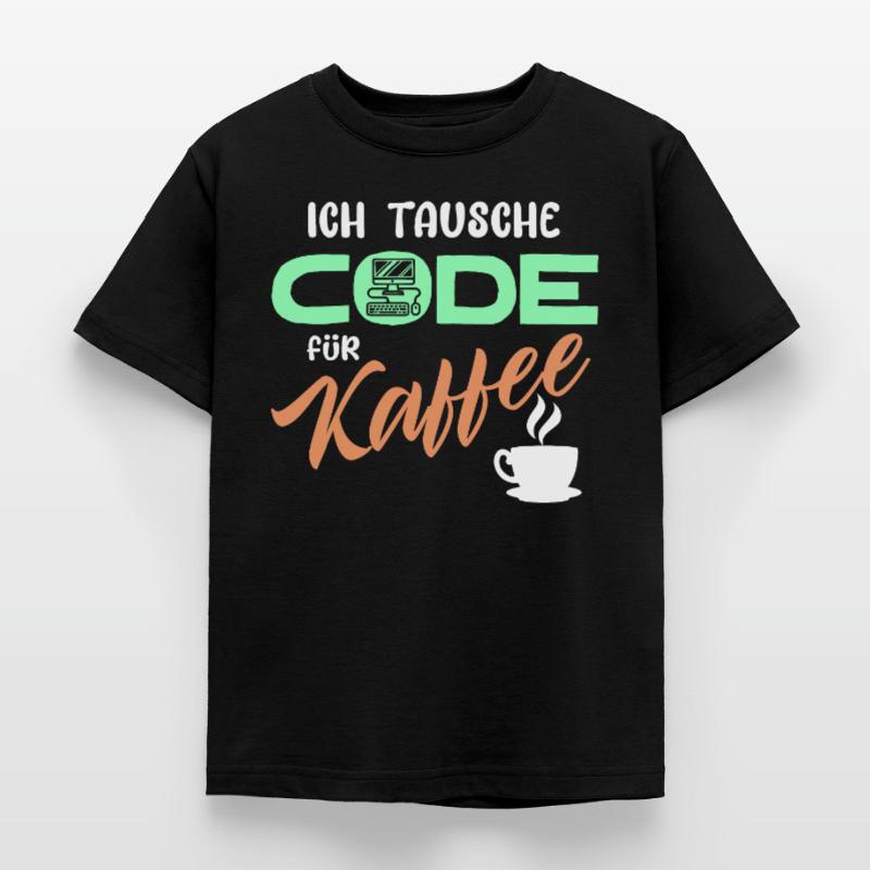 Code Développeur de déclaration Programmeur Ordinateur T-shirt Enfant