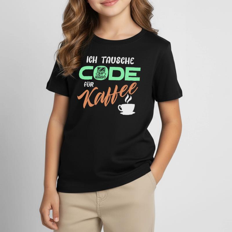 Code Développeur de déclaration Programmeur Ordinateur T-shirt Enfant