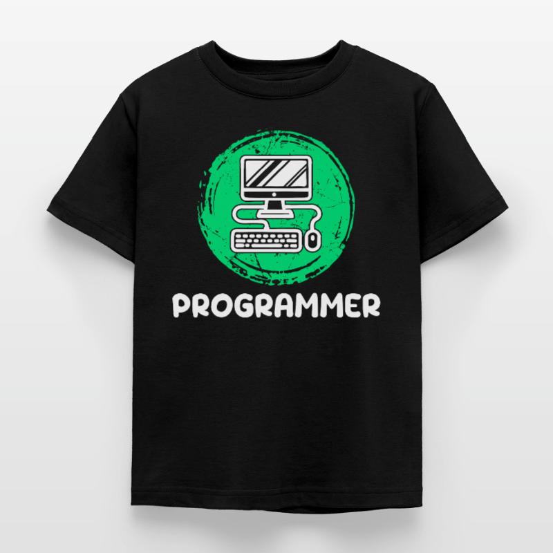 Computer Developer Programmierer Computerfreak Kinder T-Shirt