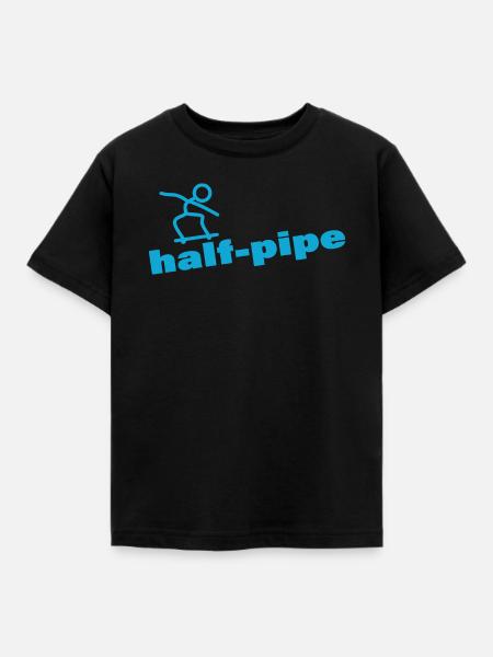 HALF-PIPE - Kinder T-Shirt - Schwarz