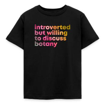 botanique - T-shirt Enfant - noir - Devant - AI Model Kid Female (0cm)