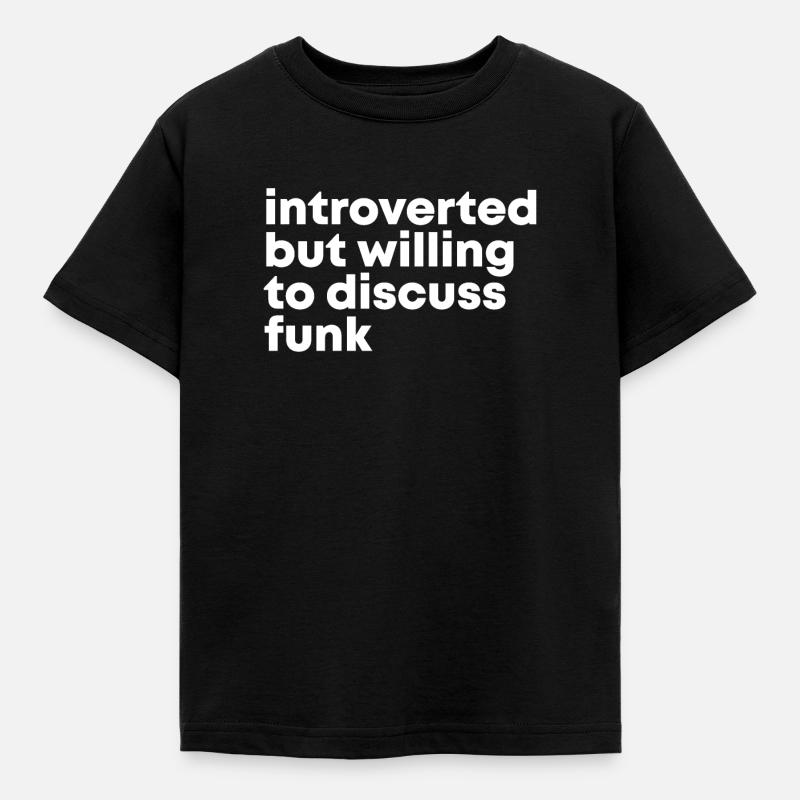 Funk - Kinder T-Shirt - Schwarz