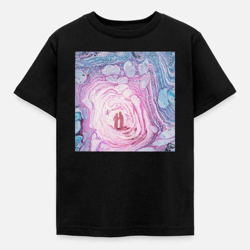 Mystisk sted - Børne-T-shirt - sort