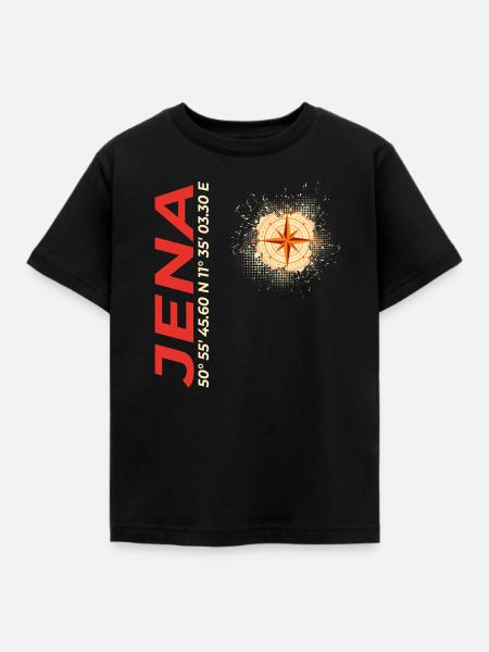 Jena - Kinder T-Shirt - Schwarz