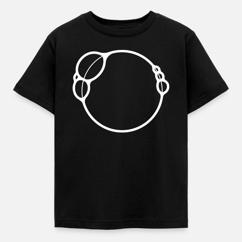 Bubbles - Kids' T-Shirt - black