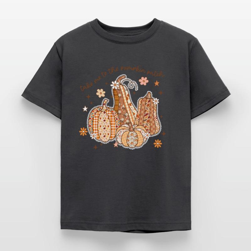 Patchwork Pumpkin Patch Kids' T-Shirt