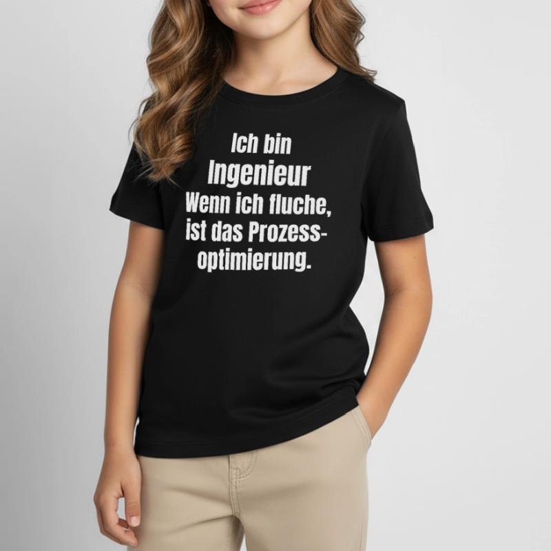 Engineer Saying Process Optimization Kids' T-Shirt