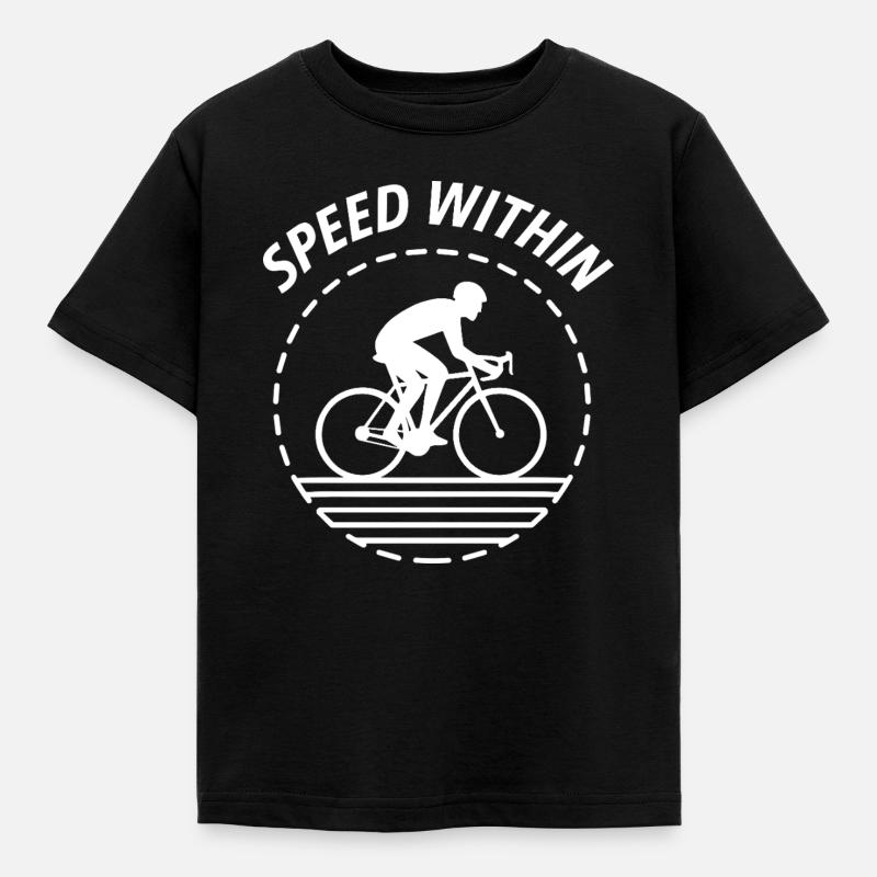 Speed Within - Kinder T-Shirt - Schwarz