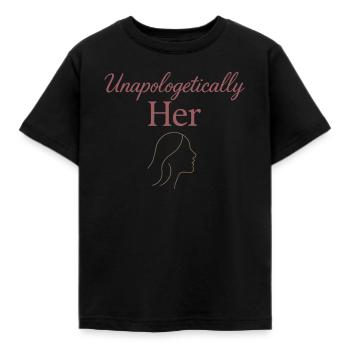 Eleganter Femininer Lebensstil, Sanfte - Kinder T-Shirt - Schwarz - Vorne - AI Model Kid Female (0cm)