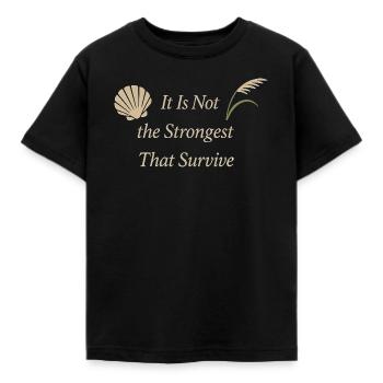 Charles Darwin Gift Natural - Kids' T-Shirt - black - Front - AI Model Kid Female (0cm)