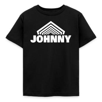 Geschenk für Johnny - Kinder T-Shirt - Schwarz - Vorne - AI Model Kid Female (0cm)