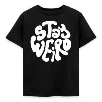 reste bizarre - T-shirt Enfant - noir - Devant - AI Model Kid Female (0cm)