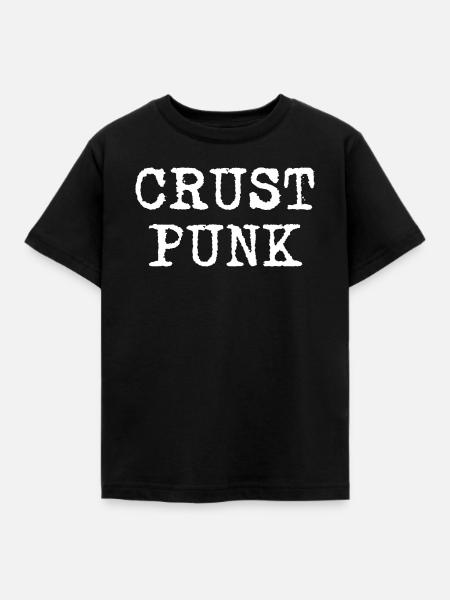 Crust Punk - Kinder T-Shirt - Schwarz