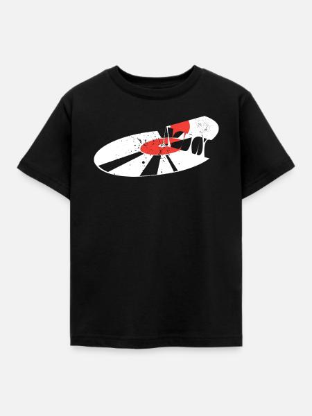 Vinyl - Kinder T-Shirt - Schwarz