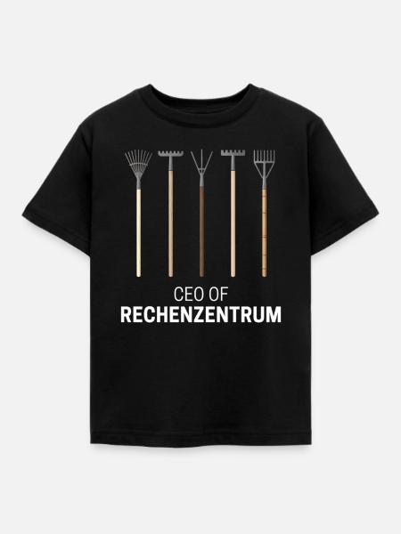 Rechenzentrum - Kinder T-Shirt - Schwarz