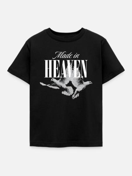 Made in Heaven - Kinder T-Shirt - Schwarz