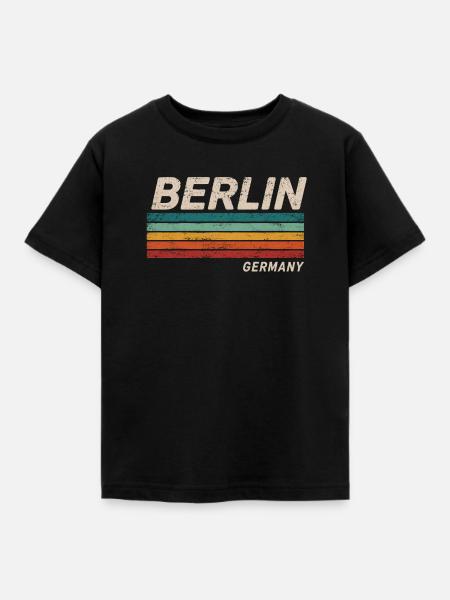 Berlin - Deutschland - Germany - Kinder T-Shirt - Schwarz